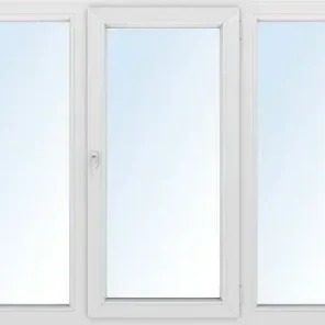 Трехстворчатое окно