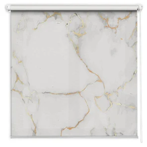 Рулонные шторы Мрамор, Лен, Мимоза